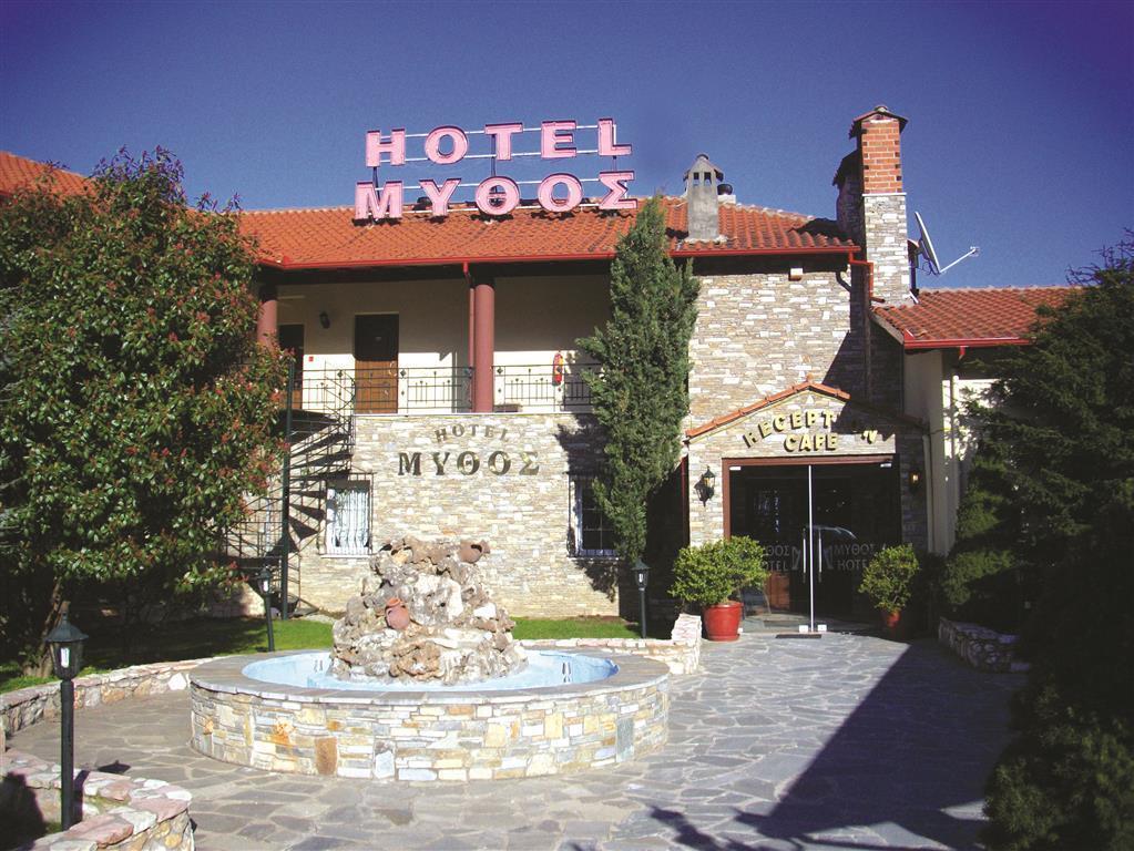 Mythos Hotell Elatochori Exteriör bild